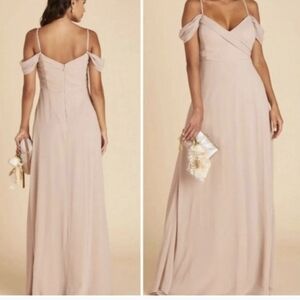 Birdy Grey Spence Dress Women's XS Taupe  Maxi Dress Gown